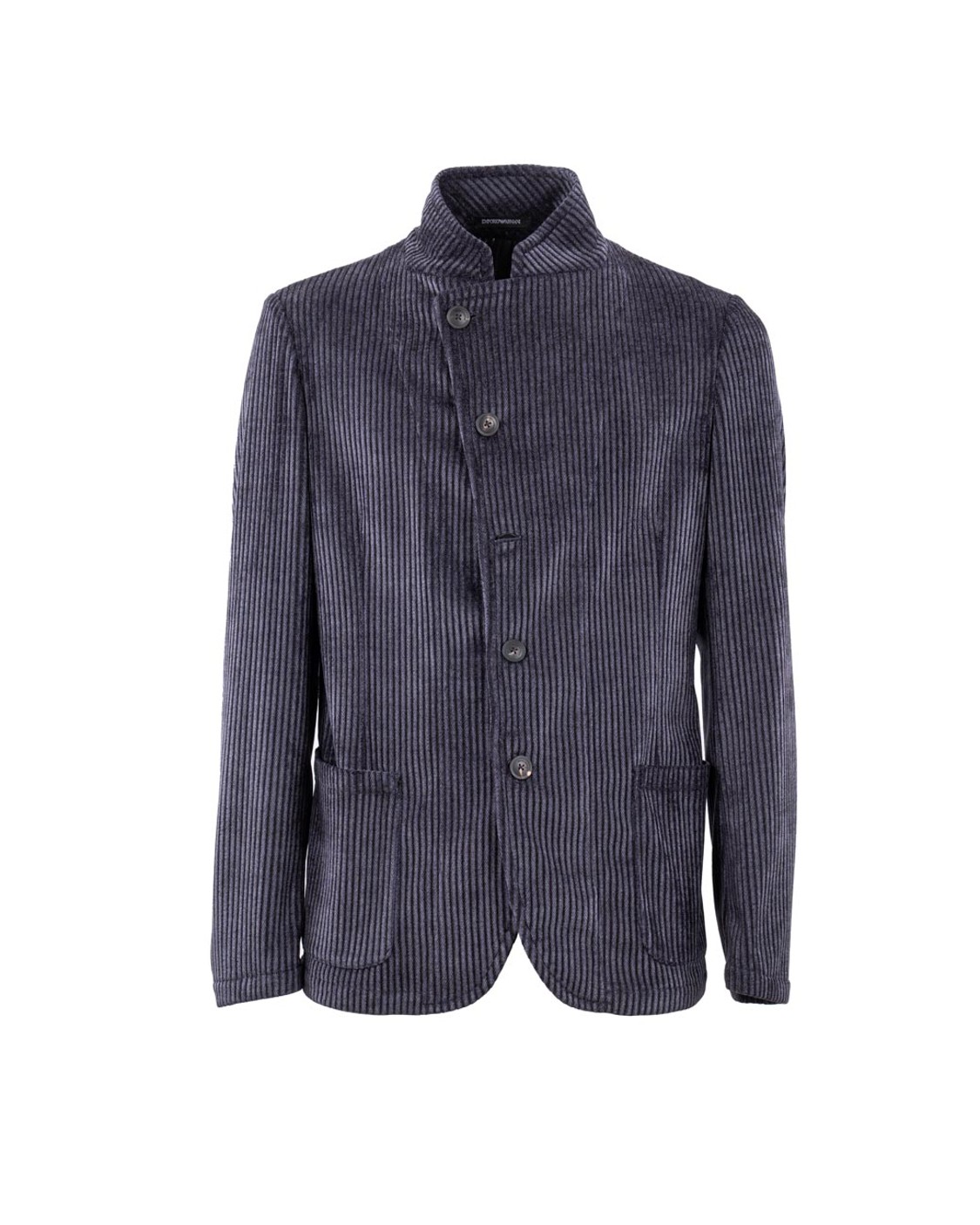 shop EMPORIO ARMANI  Giacca: Emporio Armani giacca collo guru.
Corduroy.
Allacciatura decentrata.
Stampa all over.
Allacciatura con bottoni.
Maniche lunghe.
Tasche laterali a toppa.
Capo sfoderato.
Composizione:  98% poliestere, 2% elastan.
Made in Romania.. EM000144 TE16802-PB015 number 395044